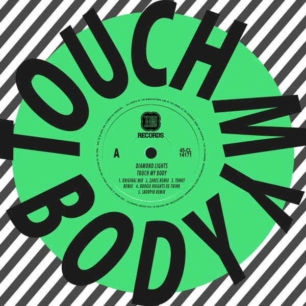Touch My Body - Zares Remix cover art