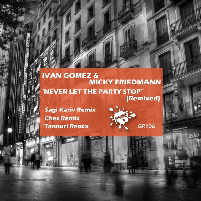 Never Let The Party Stop - Tannuri Remix cover art