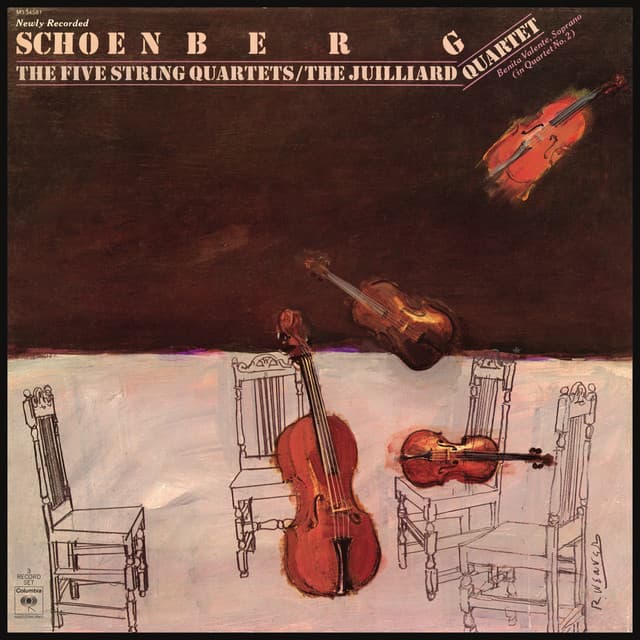 Schoenberg: The Five String Quartets (2024 Remastered Version) cover art