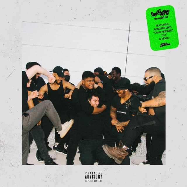 delgados: the squad cut. cover art