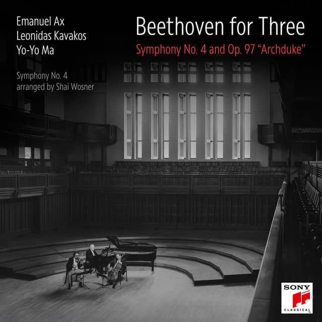 Beethoven for Three: Symphony No. 4 and Op. 97 "Archduke" cover art