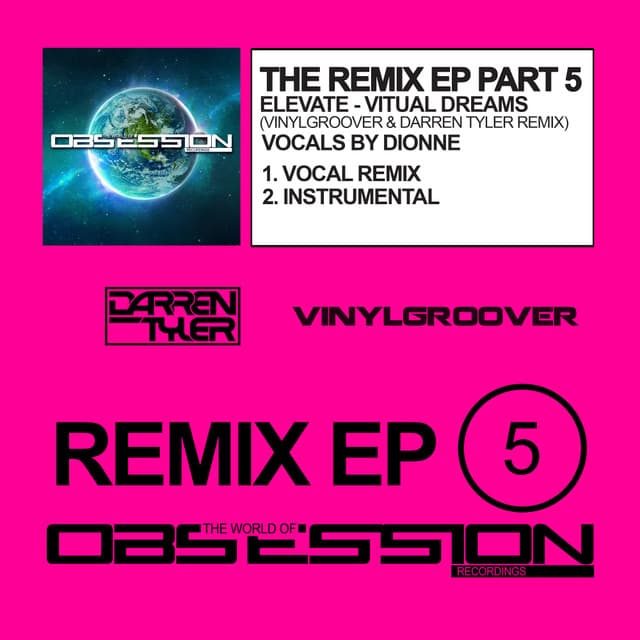 Virtual Dreams - Vinylgroover & Darren Tyler Vocal Remix cover art