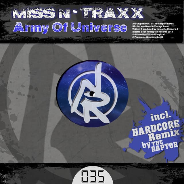 Army of Universe - The Raptor Remix cover art