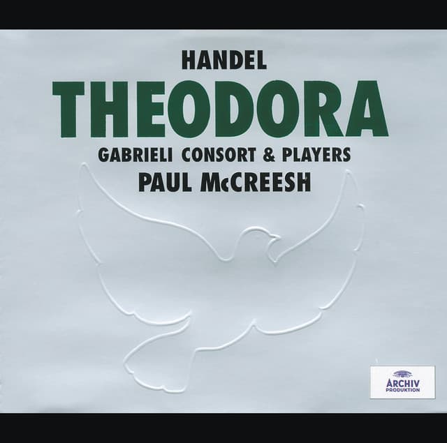 Theodora, HWV 68, Act I: No. 11, Aria. Descend, Kind Pity cover art