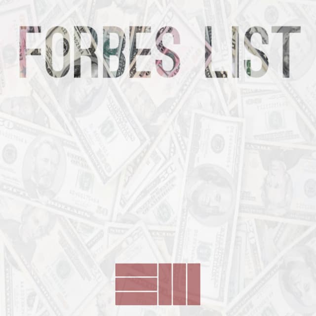 Forbes List cover art