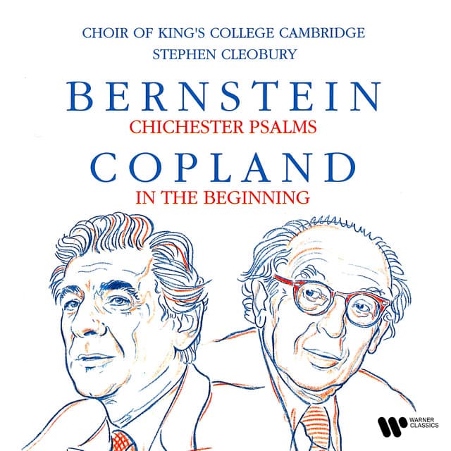 Bernstein: Chichester Psalms: II. Psalm XXIII. "Adonai ro-i, lo ehsar" - Psalm II. "Lamah rag'shu goyim" (Version for Choir, Organ, Harp and Percussion) cover art