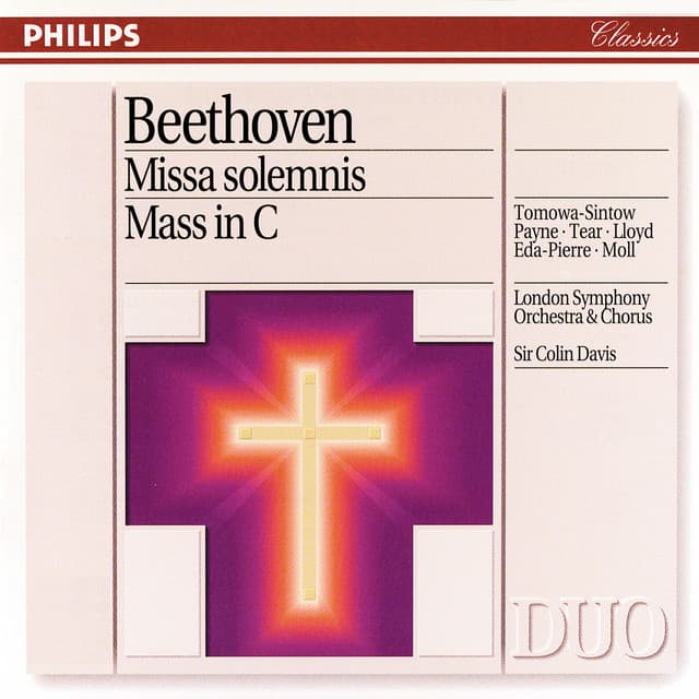 Mass in C Major, Op. 86: Gloria: Quoniam tu solus sanctus cover art