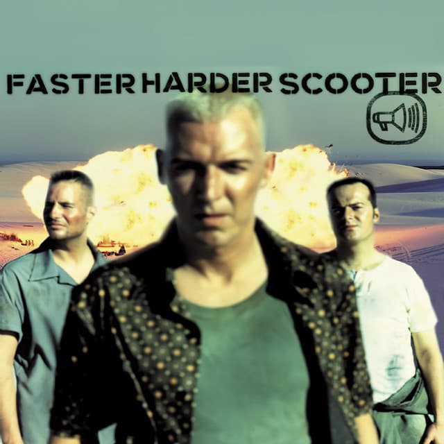 Faster Harder Scooter cover art