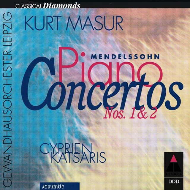 Mendelssohn: Piano Concertos Nos. 1 & 2, Concerto for Piano and Strings cover art