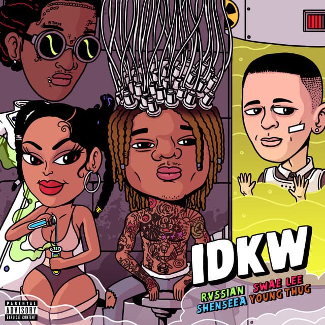 IDKW (with Shenseea & Swae Lee feat. Young Thug) cover art