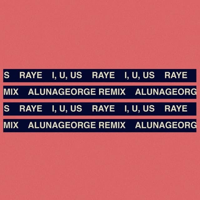 I, U, Us - AlunaGeorge Remix cover art